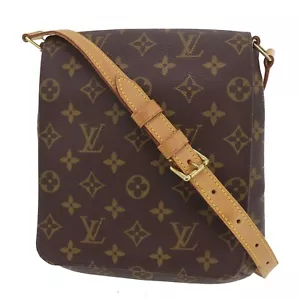 Louis Vuitton LV Musette Salsa Used Shoulder Bag Monogram Leather M51387 AG879 A - Picture 1 of 17