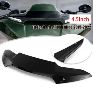 Parabrisas negro apto para Harley CVO Road Glide FLTR FLTRX 15-22 4,5 - Imagen 1 de 9