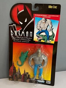 Batman The Animated Series KILLER CROC Kenner 1994 RARE - Dry Stored 30 yrs MOC - Picture 1 of 12