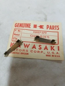 92037-079 NOS Kawasaki Clutch Clamp S2 Street 1972 K338 QUANTITY 2 - Picture 1 of 1