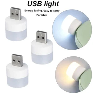 Lamp Energy Saving Ultra Low Power Mini USB Light Pocket Card Lamp Night Light - Picture 1 of 11