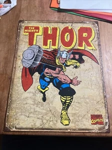 The Mighty Thor Marvel Comics Retro Metal Tin Sign 12.5" x 16" Made in the USA  - Picture 1 of 7