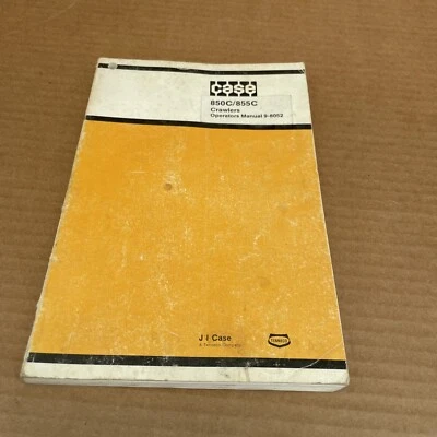 Case 850C / 855 Crawler Tractor Dozer Operator Manual (ST1011) - Image 1 of 2