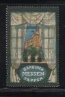 Danish Advertising Stamp- Messen Curtains &amp; Blankets - NG