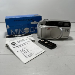Minolta AF Remote Freedom Zoom 70 Point & Shoot 35mm Film Camera With Remote - Picture 1 of 11