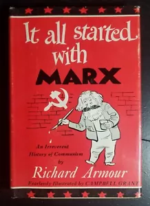 It All Started with Marx by Richard Armour (1958, 1st ed, McGraw-Hill) - Picture 1 of 11