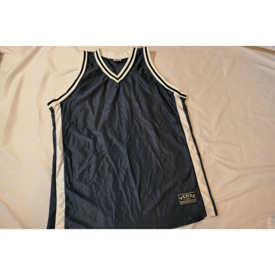 NUEVO STOCK ANTIGUO Camiseta sin mangas vintage VENUS VKM adulto hombre XL nailon baloncesto EE. UU. Foto 1 de 4