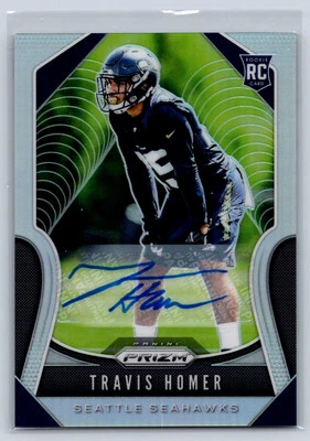 2019 Panini Prizm #340 Travis Homer Rookie Autographs - Image 1 of 2
