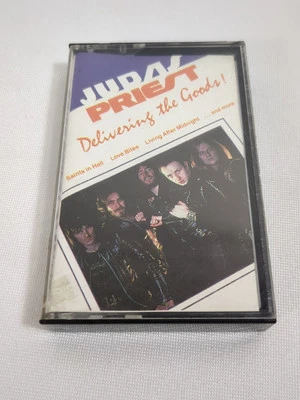 JUDAS PRIEST: Delivering the Goods Hard Rock Cassette Tape Rare! - Image 1 of 4