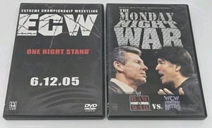 WRESTLING DVD Lot Monday Night War and ECW One Night Stand 6.12.05 WWE WWF - Picture 1 of 3