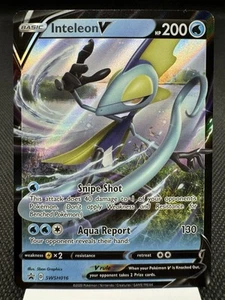 Inteleon V SWSH016 - Ultra Rare Holo - Sword & Shield Promo Pokemon Card NM - Picture 1 of 2