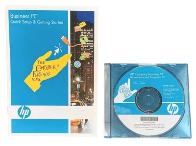 HP Compaq Business PC DCS700 CD Kit Document. & Diagnostics CD Quick Setup Guide - Image 1 of 4