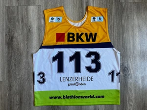 IBU Cup Biathlon Lenzerheide 2017 Weste Shirt Start Trikot # 113 - Bild 1 von 5