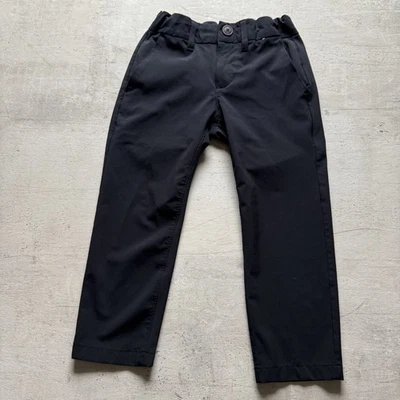 Abercrombie Kids Boys Black Straight Leg Dress Pants Size 5/6 SHORT - Image 1 of 4