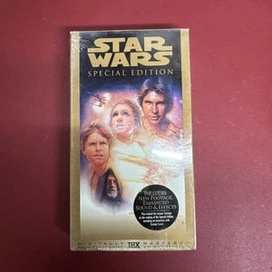 Star Wars (VHS, 1997, Gold Special Edition) Factory Sealed w/ Watermark - Picture 1 of 6