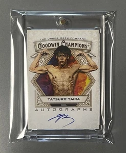 TATSURO TAIRA 🏆MMA/UFC ✨RARE✨AUTHENTIC AUTOGRAPHED ✨ROOKIE✨ CARD!!! UD - Picture 1 of 2