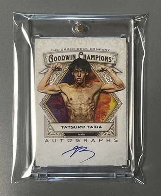 TATSURO TAIRA 🏆MMA/UFC ✨RARE✨AUTHENTIC AUTOGRAPHED ✨ROOKIE✨ CARD!!! UD - Image 1 of 2