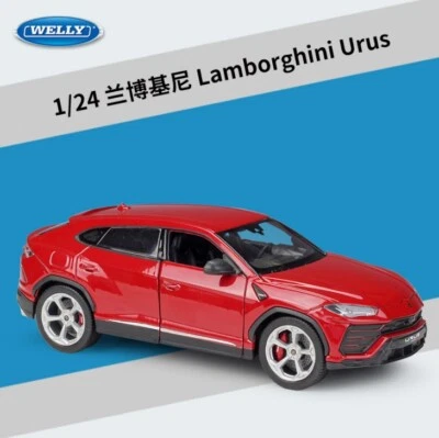 Welly 1:24 Lamborghini Urus Model Diecast Car Vehicles New - Image 1 of 4