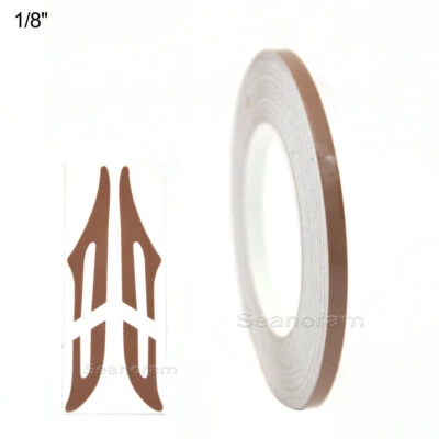 1/8" 3mm DIY Body Pin Stripe PinStriping Decal Vinyl Car Self-Adhesive Sticker Foto 1 de 4