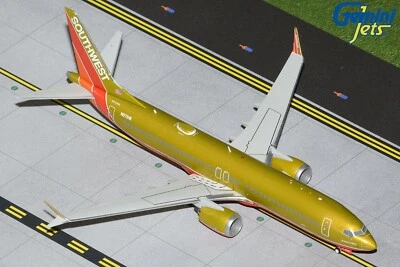Southwest Airlines Boeing 737MAX 8 Gemini Jets 1:200 N871HK “Desert Gold” Retro Foto 1 de 2
