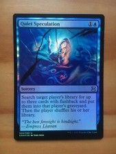 Mtg eternal masters quiet speculation foil nm/sp