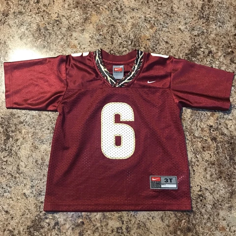 Nike Florida State Seminoles Football Jersey Toddler Size 3T NCAA #6 Cover