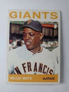 1964 Topps Willie Mays #150 San Francisco Giants HOF VG💥🎇⚾ - Bild 1 von 10