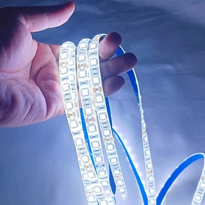 12V/24V 5M 5050 LED Strip Light Tape Flexible 300LEDs IP65 Waterproof 60LEDs/m - Picture 1 of 16