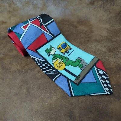 Beetle Bailey Cartoon Tie, Mort Walker King Features Mens Necktie Vintage - Image 1 of 4