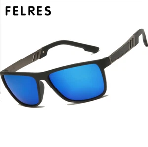 Sport Polarized Sunglasses For Men Square Outdoor Driving Fishing Glasses UV400  - Picture 1 of 30