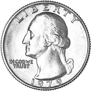 1979 P Washington Quarter Uncirculated US Mint - Picture 1 of 2