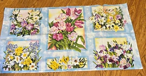 FUNDA DE ALMOHADA TELA ALGODÓN FLORAL, LISTA PARA RELLENAR Y COSER, 22 POR 40" - Imagen 1 de 7