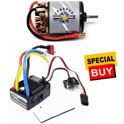 NHX Brushed ESC Speed Controller w/ Deans + 5-Slot 540 / 13T Brushed Motor - Image 1 of 4