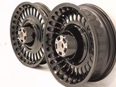 HARLEY DAVIDSON ROAD GLIDE 28 SPOKE TOURING GLOSS BLACK  WHEELS 2009-2021 OEM - Image 1 of 2