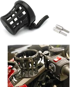 Chrome/handlebar cup holder for Harley-Davidson motorcycles (102/142 mm) - Picture 1 of 7