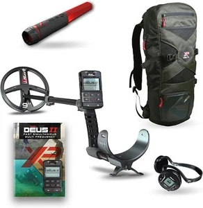 XP Deus II Metal Detector Free MI6 & 240 Backpack, DEUS2-22FMFRCWS6EA (9" coil) - Picture 1 of 14