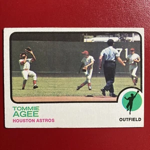 1973 Topps - #420 Tommie Agee - Picture 1 of 2
