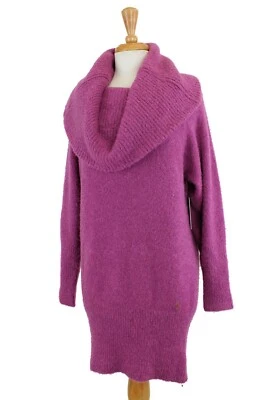 Juicy Couture Black Label Womens Dress WFSD53140, Boucle Cowl Neck Sweater Dress - Image 1 of 4