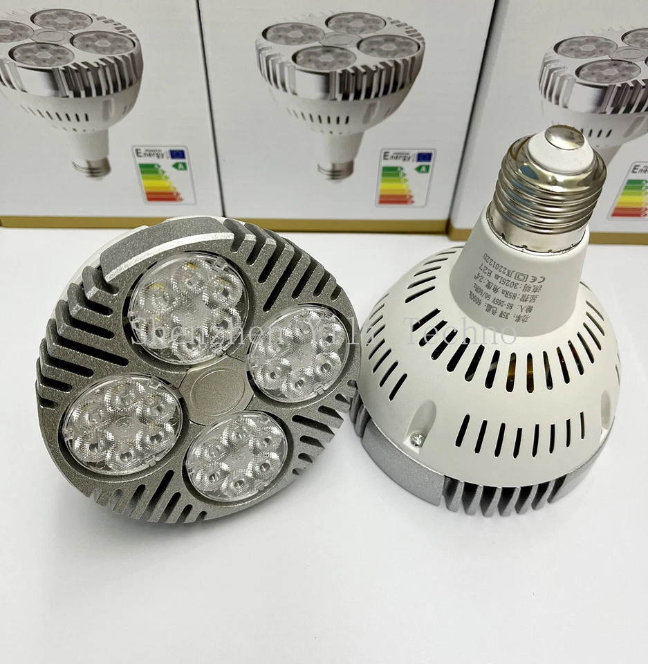 1-12x PAR30 35W E27 E26 LED BULB Neutral/Warm/White bright SpotLight track Lamp - Image 1 of 4