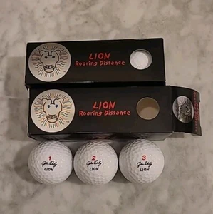 2 Packs Vintage John Daly Lion Roaring Distance Golf Balls New (C1-2) - Picture 1 of 3