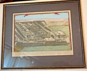 18th C. French - Veue de la Machine de Marly, c. 1715 - etching & engraving - Picture 1 of 10