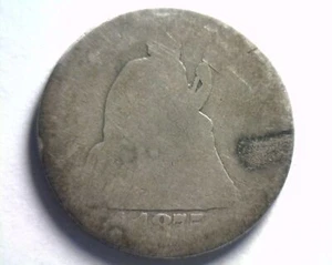 1875 SENTADO LIBERTY DIME POBRE PO LOWBALL BONITA MONEDA ORIGINAL ENVÍO RÁPIDO LOWBALL - Imagen 1 de 2