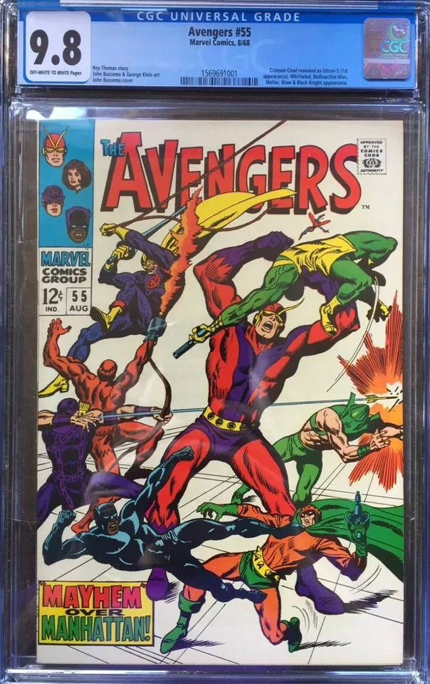 The Avengers #55 (Marvel Comics August 1968)