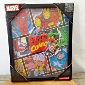 NEU Marvel Comic Wände 3D Wandbehang Dekor 12x15 fertig zum Aufhängen - Bild 1 von 9