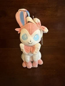 New Pokémon plush 8 inch Sylveon Jazzware GameStop Exclusive Toy Doll Tags - Picture 1 of 6