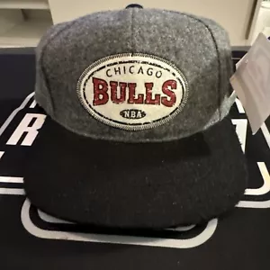 Chicago Bulls NBA Sports Specialties - Adjustable- Gray- Smooth Hat- Jordan Era - Picture 1 of 7