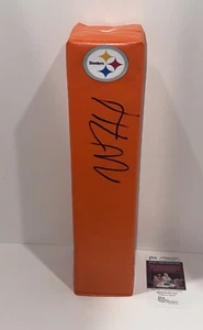 WILL HOWARD SIGNIERT TOUCHDOWN PYLON PITTSBURGH STEELERS FOOTBALL JSA COA - Bild 1 von 1