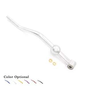 Dual Bend Aluminum Short Throw Shifter For honda Acura Integra 90-95-01 Silver - Picture 1 of 6