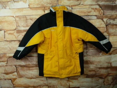 Chaqueta Columbia Juvenil 10-12 Esquí Nieve Invierno Aire Libre Camping Senderismo Amarilla Foto 1 de 4
