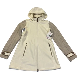 Marmot Eliana Hooded Fleece Coat Wool Blend Women’s Size Small Sweater Jacket - Picture 1 of 13